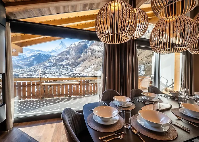 Apartman Viscaria Penthouse With Amazing Matterhorn View Zermatt
